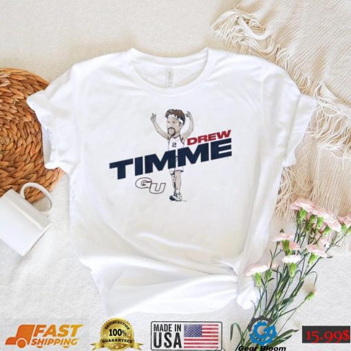 Gonzaga Basketball Drew Timme Caricature Shirt