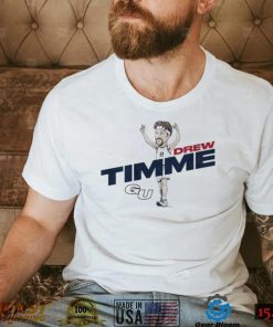 Gonzaga Basketball Drew Timme Caricature Shirt