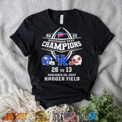 Governors Cup Champions Kentucky Wildcats 26 13 Louisville Kroger Fields shirt