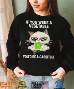 Grumpy Cat If You Were A Vegetable You’d Be A Cabbitch Shirt