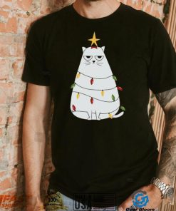 Grumpy Christmas Cat Shirt