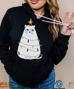 Grumpy Christmas Cat Shirt