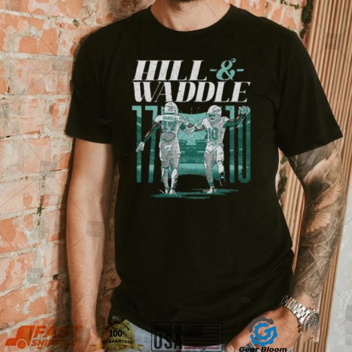 Tyreek Hill and Jaylen Waddle Miami Dolphins Celebration Shirt