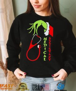 Hand Grinch Hand Medical Assistant Shirt