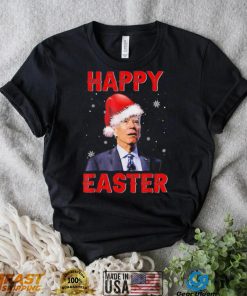 Happy Easter Xmas Merry Chrismas Anti Joe Biden Funny Shirt