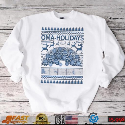 Happy Oma Holidays Ugly Sweatshirt