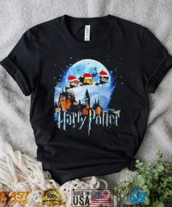 Harry Potter and Friends Santa Merry Christmas Hogwarts shirt