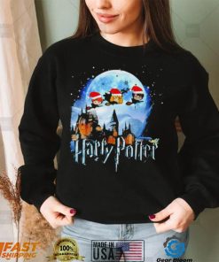 Harry Potter and Friends Santa Merry Christmas Hogwarts shirt