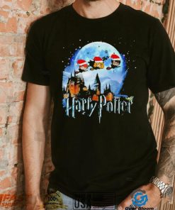 Harry Potter and Friends Santa Merry Christmas Hogwarts shirt