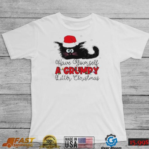 Have Yourself A Grumpy Litter Christmas Funny Christmas Cat Shirt