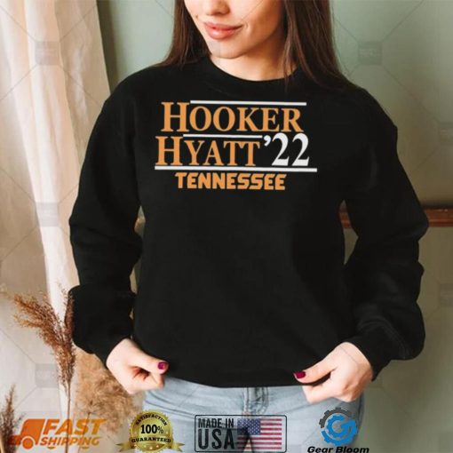 Hooker And Hyatt ’22 Tennessee Volunteers Shirt