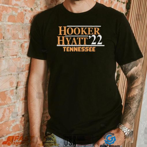 Hooker And Hyatt ’22 Tennessee Volunteers Shirt