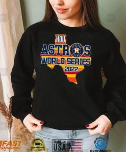 Hou Astros World Series 2022 Champion with Texas Map T Shirt