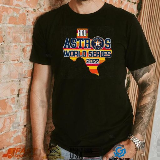 Hou Astros World Series 2022 Champion with Texas Map T Shirt