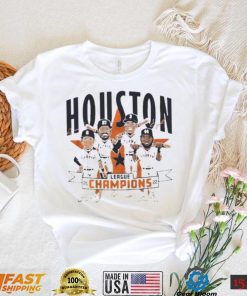 Houston Astros 2022 World Champions Caricature signatures Shirt