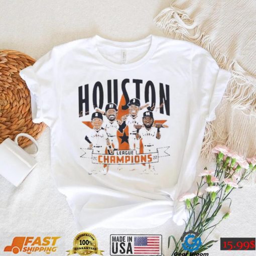 Houston Astros 2022 World Champions Caricature signatures Shirt