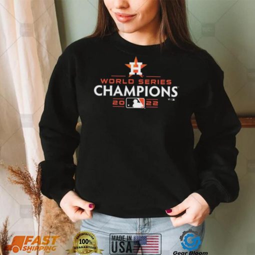 Houston Astros 2022 World Series Champions Champion Logo T Shirt