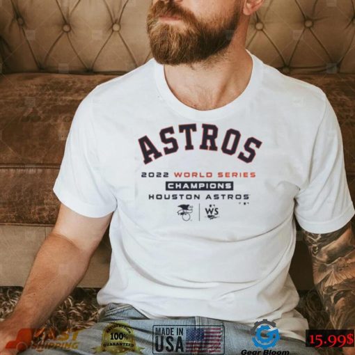 Houston Astros 2022 World Series Champions Milestone Schedule T Shirt