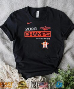 Houston Astros Nike 2022 World Series Champions Celebration T Shirt