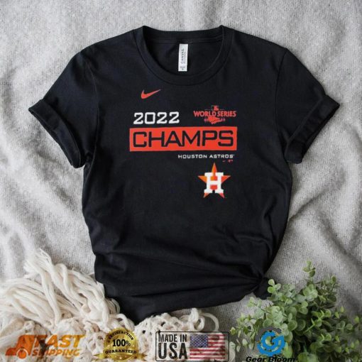 Houston Astros Nike 2022 World Series Champions Celebration T Shirt