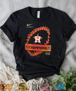 Houston Astros Nike 2022 World Series Champions Team Tri Blend T Shirt