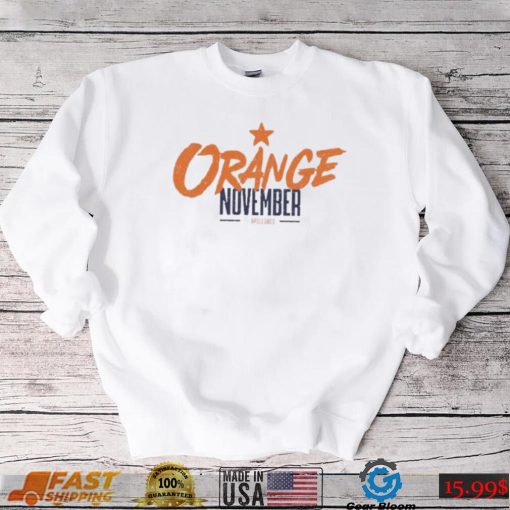 Houston Astros Orange November Shirt