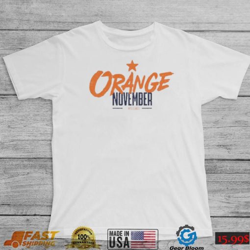 Houston Astros Orange November Shirt