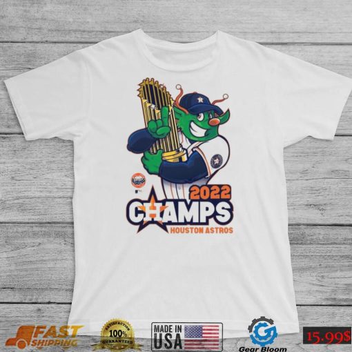 Houston Astros Orbit Mascot World Series 2022 Champions T Shirt