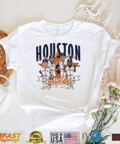 Houston Baseball 2022 World Champions Caricature Signatures Shirt