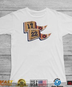 Houston Championship Pennants World Champions 2017, 2022 Shirt