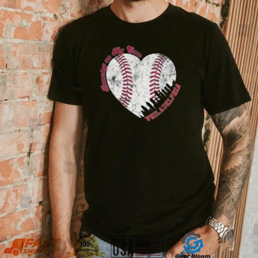 I Keep Dancing On My Own Heart Baseball Philadelphia Philly Anthem Outfit Shirt