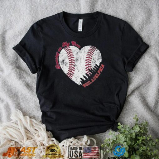 I Keep Dancing On My Own Heart Baseball Philadelphia Philly Anthem Outfit Shirt