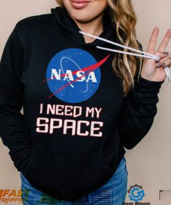 I Need My Space Vintage Nasa T Shirt Black