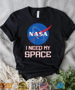 I Need My Space Vintage Nasa T Shirt Black