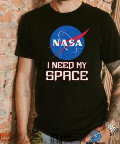 I Need My Space Vintage Nasa T Shirt Black