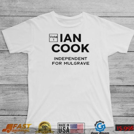 Ian Cook Independent For Mulgrave Shirt