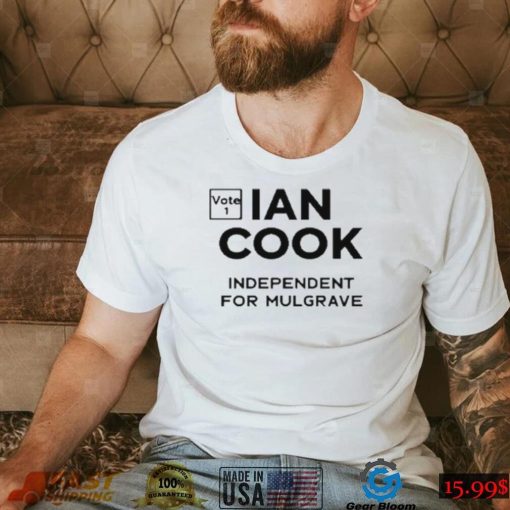 Ian Cook Independent For Mulgrave Shirt