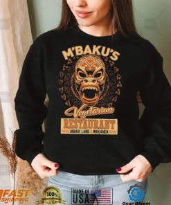 I’m Kidding We’re Vegetarian M’baku’s Vegetarian Restaurant Shirt