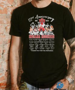 Indiana Hoosiers 122nd Anniversary 1901 2023 Thank You For The Memories Signatures Shirt