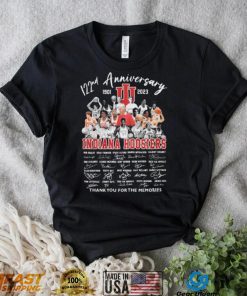 Indiana Hoosiers 122nd Anniversary 1901 2023 Thank You For The Memories Signatures Shirt