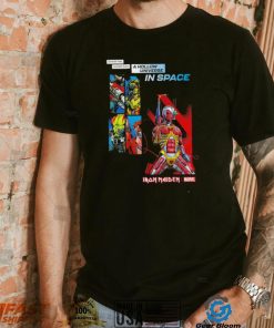 Iron Maiden X Marvel somewhere in time Guardians of the Galaxy a hollow Universe in Space shirt