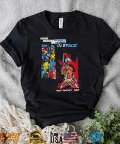 Iron Maiden X Marvel somewhere in time Guardians of the Galaxy a hollow Universe in Space shirt