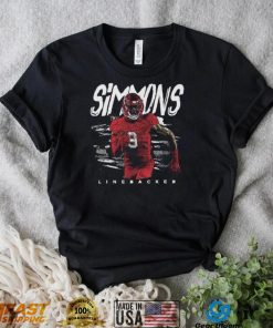 Isaiah Simmons Arizona Cardinals Player Name Linebacker Shirt