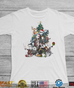 Jack Sally Oogie Boogie Nightmare before Christmas Squad Tree Shirt