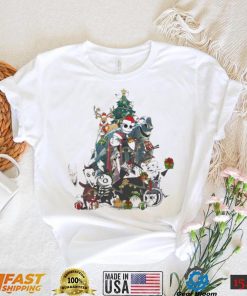 Jack Sally Oogie Boogie Nightmare before Christmas Squad Tree Shirt