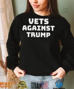 Jacob Thomas vets Against Trump T Shirt