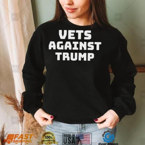 Jacob Thomas vets Against Trump T Shirt