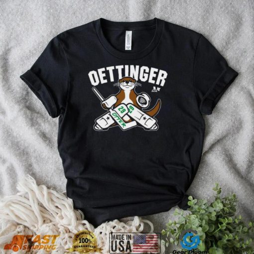 Jake Otter Breaking T Jake Oettinger Otter Dallas Stars T Shirt