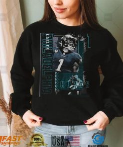 Jalen Hurts Football Paper Poster Eagles T Shirt