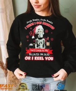 Jeff Dunham Santa Jingle Bombs Jingle Bombs I Think Got Screwed Don’t Laugh At Me Because I’m Dead Or I Keel You Shirt